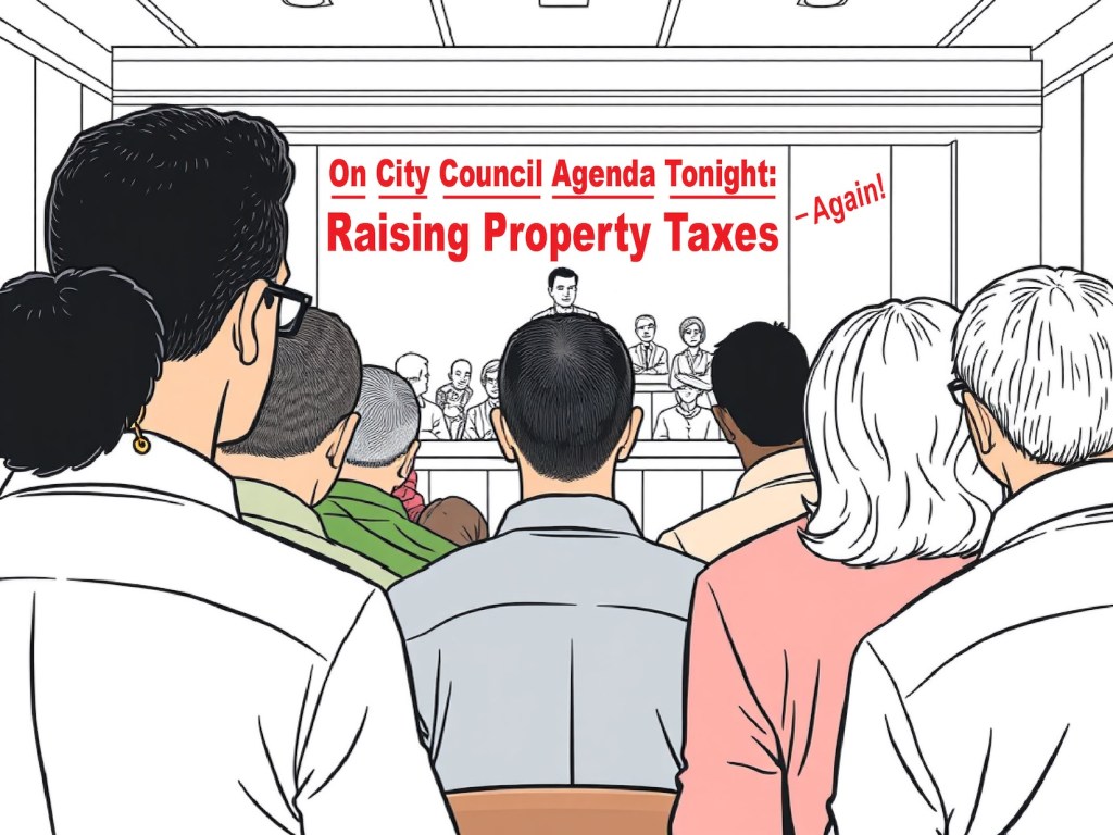 City Council Considers ANOTHER Property Tax&nbsp;Increase